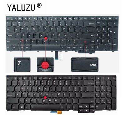 YALUZU แป้นพิมพ์เรืองแสงใหม่สำหรับ Lenovo IBM Thinkpad E531 L540 W540 W550 W541 T540 T540P E540 P50S L570 L560 T560