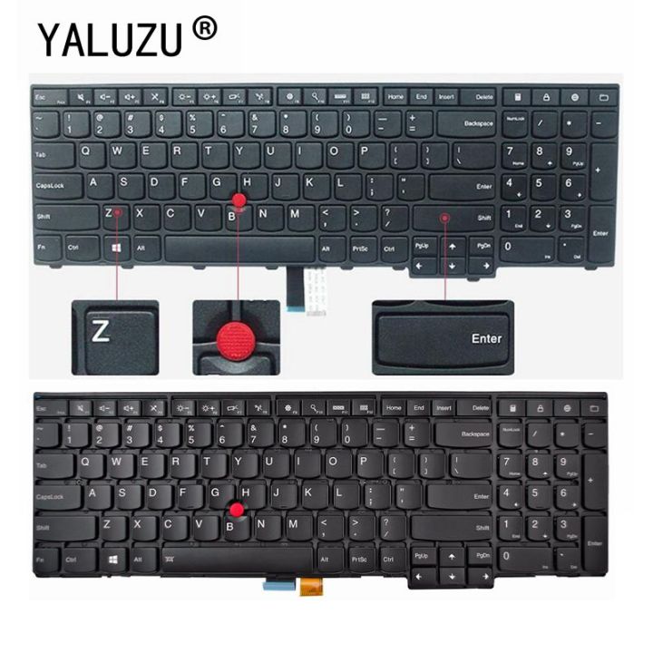 yaluzu-แป้นพิมพ์เรืองแสงใหม่สำหรับ-lenovo-ibm-thinkpad-e531-l540-w540-w550-w541-t540-t540p-e540-p50s-l570-l560-t560