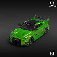 Pre-Order Time Micro Dream 164 Model Car Nissan GTR Alloy Die-Cast Vehicle Display Collection Gifts