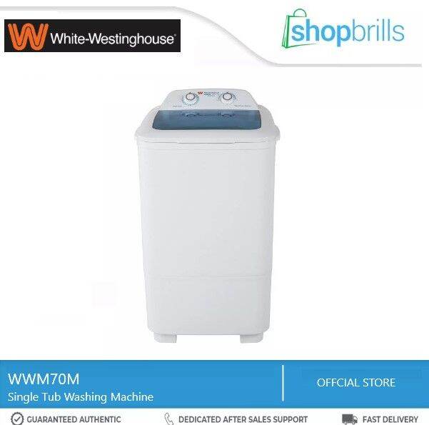 White Westinghouse WWM70M 7kg Single Tub Washing Machine | Lazada PH