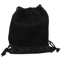 Outdoor Women Men Nylon Black Ultralight Backpack Football Basketball Bag String Drawstring Hunting Hiking Gym Sport Bags