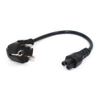 1ft European short travel power cord for laptop notebook 1ft to C5 cord