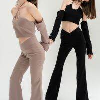 Quince.bkk - Alex Flared pant (Pre-order รอสินค้า 10-14 วัน)