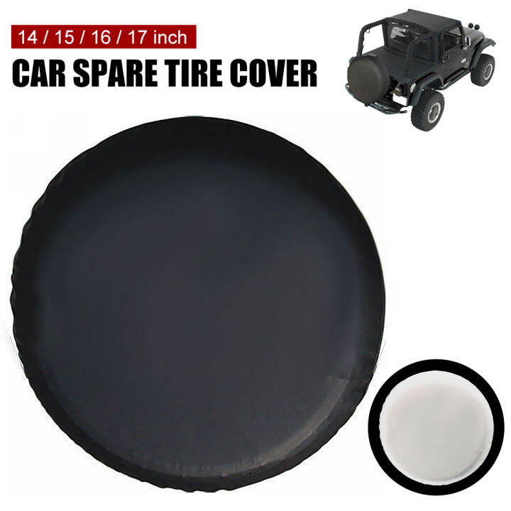 Universal PVC Thickening Spare Tire Cover Leather Spare Wheel Cover for