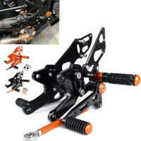 อะไหล่รถยนต์สำหรับ KTM 1290 Super Duke R GT CNC หมุดพักเท้าหลังชุดที่วางเท้า2014 2015 2016 2017 2018 2019 87Tixgportz