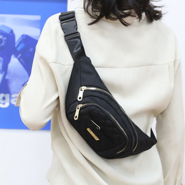2023เข็มขัดกระเป๋าบรรจุ-bag-ผู้หญิงกระเป๋าคาดเอวออกแบบกระเป๋า-crossbody-หลายชั้นสำหรับหน้าอก