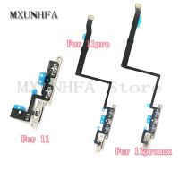 ❆◐┅ Volume Flex Cable For iPhone 11 11pro 11 Pro Max Mute Switch Button Flex With Metal Bracket High Quality Replacement Parts