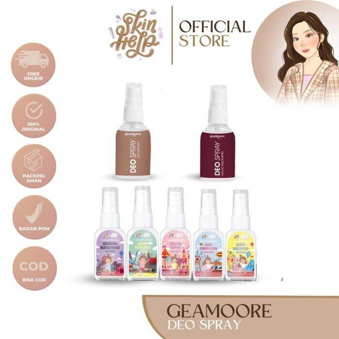 DEODORANT SPRAY DEO SPRAY GEAMOORE CHINGU BY KIYOWO YEPPU Lazada