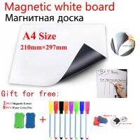 Magnetic Whiteboard Kids Dry Erase White Board Fridge Sticker Bulletin Board Planner Marker Eraser