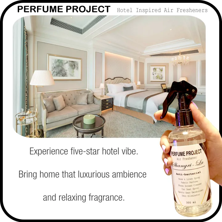 Long lasting air freshener Shangrila Okada Sofitel Solaire Marriott