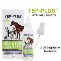 [[ส่งฟรีไม่มีขั้นต่ำ]] TEP -Plus 115 ml สเปรย์ทำความสะอาดหูและผิวหนังสำหรับสัตว์เลี้ยง 1 ขวด