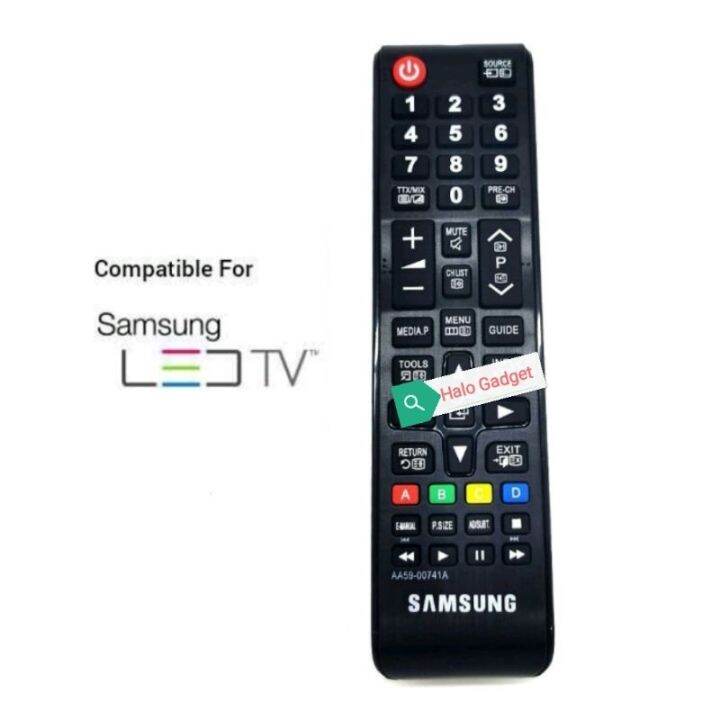 SAMSUNG LED /LCD PLASMA TV REMOTE CONTROL AA59-00741A | Lazada