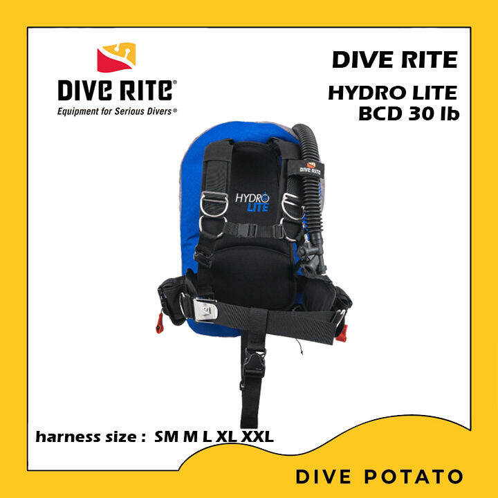 Dive Rite BCD Hydro Lite BCD สำหรับดำน้ำ Scuba Diving (30lb)(30ปอนด์