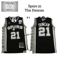 San Antonio Spurs 21 Tim Duncan Basketball Jersey