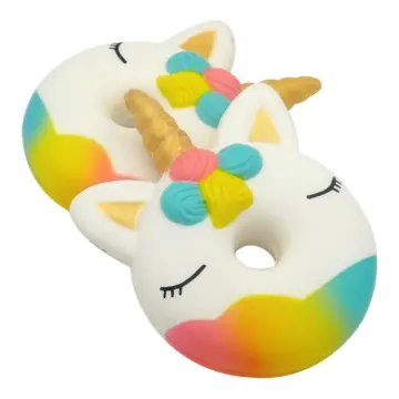 Jumbo Unicorn Donut Squishy