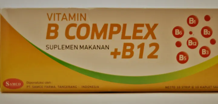 Vitamin B Complex + B12 | Lazada Indonesia