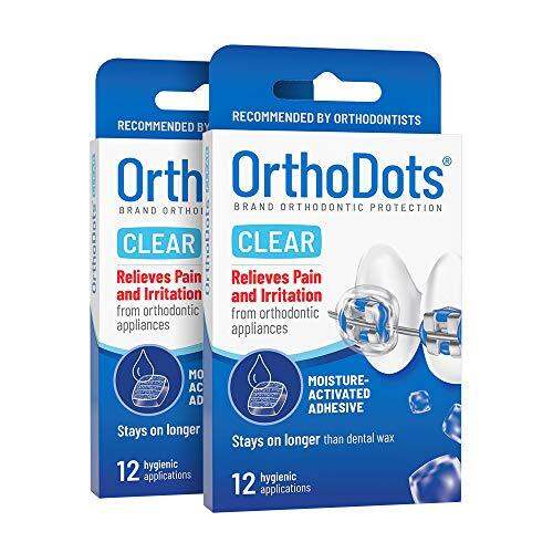 [PREORDER] OrthoDots CLEAR (24 Count) Moisture Activated, Silicone