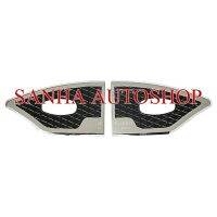 ครอบแก้มข้าง โครเมียม Side Vent Mitsubishi Pajero Sport ปี 2008,2009,2010,2011,2012,2013,2014 รุ่นทูโทน งาน O ครอบแก้ม ครอบแก้มข้าง กันรอยข้างแก้ม คิ้วตกแต่งแก้ม