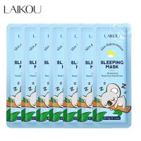 7pcs LAIKOU Skin Rejuvenation Sleeping Face Mask Anti Wrinkle Night Facial Pack Dark Circle Moisturize Anti Aging Mask Facecare