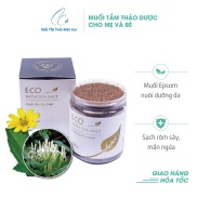 Combo 2 lọ muối tắm bé thảo dược Eco Sinh Dược 400g tặng 1 muối thảo dược