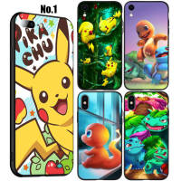 44VZ Pokemon Pikachu อ่อนนุ่ม High Quality ซิลิโคน TPU Phone เคสโทรศัพท์ ปก หรับ iPhone 7 8 11 12 13 14 Pro XS Max SE X XR Plus SE