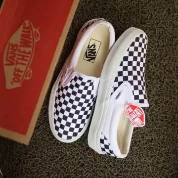 Vans checkerboard slip on 2024 ori