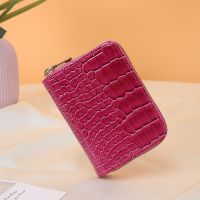 Women Wallets Leather Short Card Holder Wallet Women Crocodile Leather Wallet - Wallets - Aliexpress