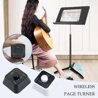 Wireless Page Turner Pedal สวิตช์เท้าไร้สายแบบชาร์จไฟได้สําหรับแท็บเล็ตสมาร์ทโฟนเพลงอิเล็กทรอนิกส์ E-books PPT วิดีโอรูปภาพ