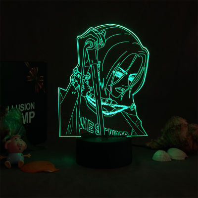 Anime Nana 3D Nightlight LED Nana Osaki Figure Table Lamp for Bedroom Home Decor Kids Child Girls Nightlight Manga Birthday Gift