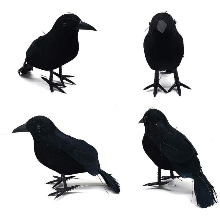Đồ trang trí Halloween quạ đen: Ngày Halloween đang đến gần, hãy tham khảo những đồ trang trí Halloween quạ đen để tạo một không gian rùng rợn và đáng sợ. Sự kết hợp giữa màu đen bí ẩn và các hình ảnh liên quan đến Halloween sẽ mang đến cho bạn trải nghiệm khó quên.