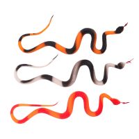 【CC】 3 Pcs Snake Tricky Props Artificial Haunted Prop