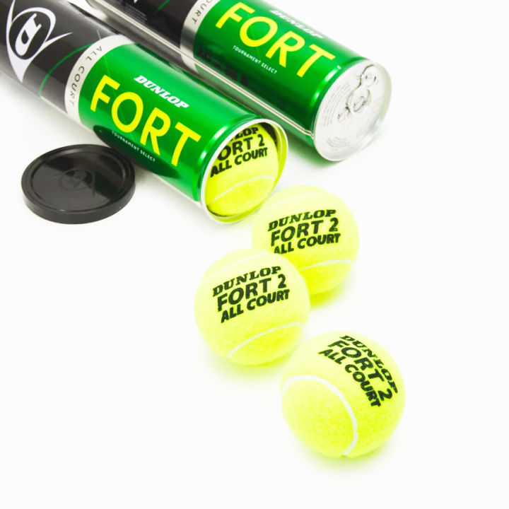 dunlop-ลูกเทนนิส-fort-all-court-tennis-balls-x-3-กระป๋องละ-3-ลูก-tournament-select