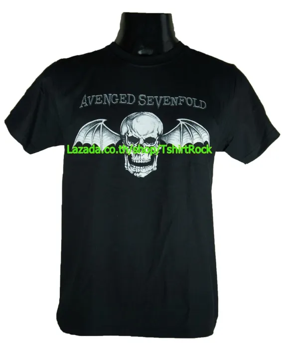 เสื้อวง Avenged Sevenfold อะเว็นจด์เซเวนโฟลด์ A7x ไซส์ยุโรป เสื้อยืดวงดนตรีร็อค เสื้อร็อค