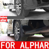 ด้านหน้าด้านหลังรถ Mudflap สำหรับ Toyota Alphard AH30 2016 2017 2018 2019 2020 Fender Mud Guard Flap Splash Flaps Mudguards อุปกรณ์เสริม