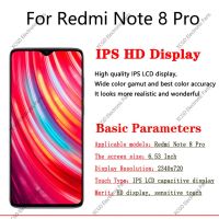 2023Hot 100% จอ LCD แบบดั้งเดิมใหม่สำหรับ Redmi 8 Pro อะไหล่โทรศัพท์มือถือหน้าจอหน้าจอสัมผัสอะไหล่ซ่อมชุดประกอบดิจิไทเซอร์