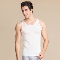 hot【DT】 Men Real Silk O-neck Knitted Male Breathable 9501