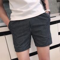 COD SDFERTREWWE shorts men s three-quarter pants tide 2021 summer new trend comfortable vertical strips casual fashion