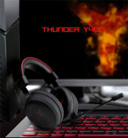 Original Y480 Wired Gaming Headset Gamer PCOver-the-ear Headphone With Microphone Earphones For PC Computer Ear Headphones