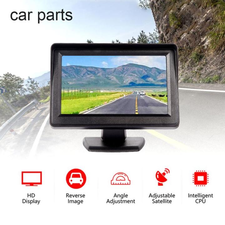 4-3-หน้าจอมอนิเตอร์รถยนต์หน้าจอแสดงผลอัตโนมัตินำกลับมาใช้ใหม่ได้-clear-ทนทาน-digital-tft-lcd-dc-35v-digital-car-monitor-screen