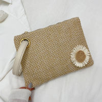 New Summer Fashion Handbags For Women Straw Day Clutches Wristlet Purse Female Beach Small Envelope Bags Handbag bolsa feminina