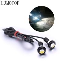 ₪✤ 12V Eagle Eye LED 18mm Hawkeye DRL Daytime Running Light Signal Bulb For KAWASAKI Z750S Z750 ZX6 ZX9R ZXR400 ZZR600 Z1000 ZX10R