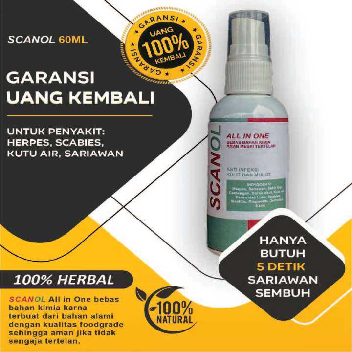 Obat Spray Sariawan Mulut, Sariawan Bayi/Dewasa, Sariawan Bibir, Menahun Radang Sariawan