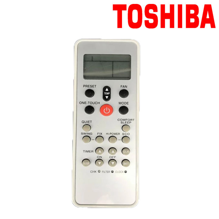 ใหม่-wc-l03se-toshiba-เครื่องปรับอากาศ-remote-รีโมททดแทนสำหรับเครื่องปรับอากาศรีโมทคอนโทรล-fernbedienung