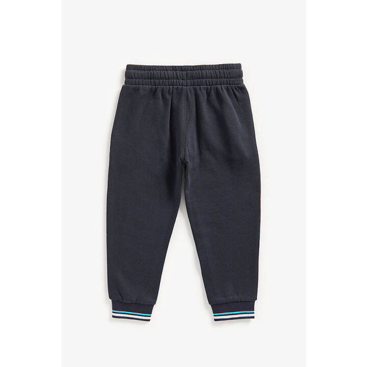 กางเกงจ๊อกเกอร์เด็กผู้ชาย-mothercare-black-voyager-joggers-zc408