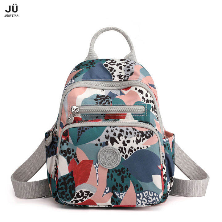 Just Star Women's Backpack Travel Nylon Leisure Travel Backpack