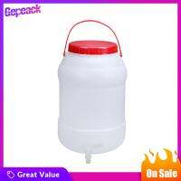 Gepeack ที่เก็บที่เก็บน้ำพร้อมก๊อกน้ำถังน้ำ10L สำหรับบาร์บีคิวการอยู่รอดกลางแจ้ง