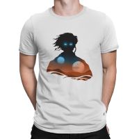 Moon Silhouette Men Tshirt Dune Chronicles Sci-Fi Movie O Neck Tops Fabric T Shirt Funny High Quality Birthday Gifts 【Size S-4XL-5XL-6XL】