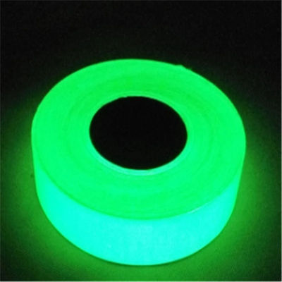 เรืองแสงเรืองแสง3M/ม้วนโดดเด่นในคำเตือนความปลอดภัยเทปสีเขียวมีกาวในตัว