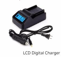 EN EL14 LCD Digital LCD Camera Charger ForNikon D3100 D3200 D3300 D5200 D5300 D5500 P7000  แท่นชาร์จแบตกล้องมีจอ LCD แสดงสถานะ