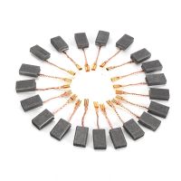 20Pcs Carbon Brushes Carbon Metal For Bosch 125 Motor Angle Grinder Replacement 5x10x15mm Power Tool Accessories Rotary Tool Parts Accessories